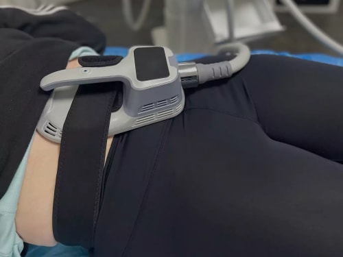 HIEMT treatment on the buttocks