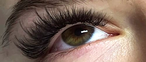 Example of party lashes