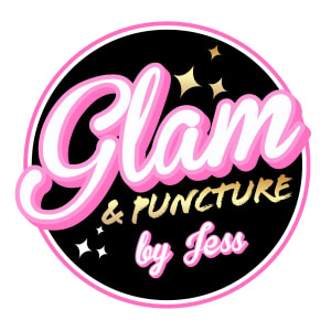 Jessica's 'Glam and Puncture' logo