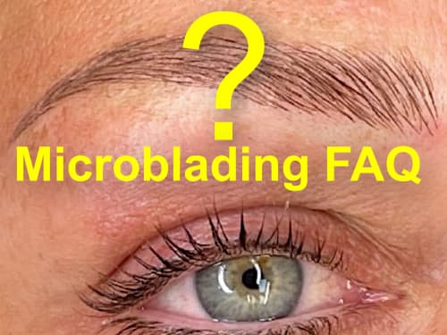 Microblading Eyebrows: Frequently Asked Questions